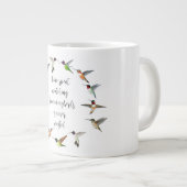 Hummingbird Wreath Grote Koffiekop (Voorkant rechts)