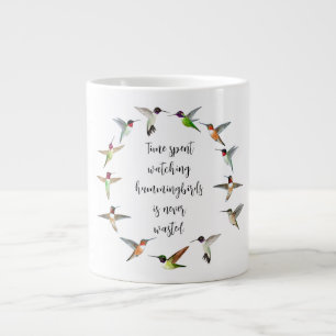 Hummingbird Wreath Grote Koffiekop