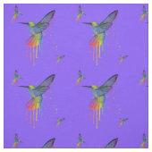 HummingBirds Blue en Brights Fabric Stof (Swatch)