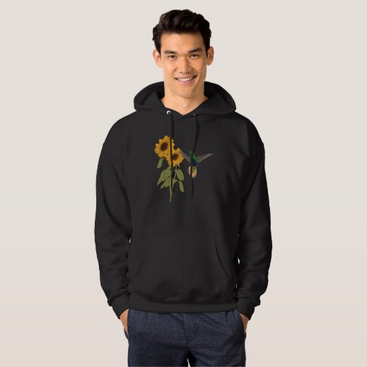 Hummingbirds   Cute Bird Animal   Graphic Hoodie (Voorkant volledig)