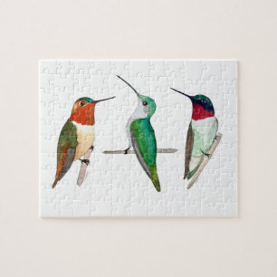 Hummingbirds jigsaw puzzel