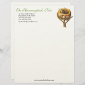Hummingbird's Nest Letterhead for Humminbird Lover Briefhoofd (Voorkant / Achterkant)