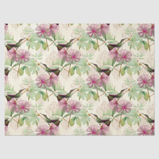 HummingBirds Serie Ontwerp Negentien Tissuepapier (Voorkant)