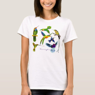 Hummingbirds Shirt met korte mouwen voor dames