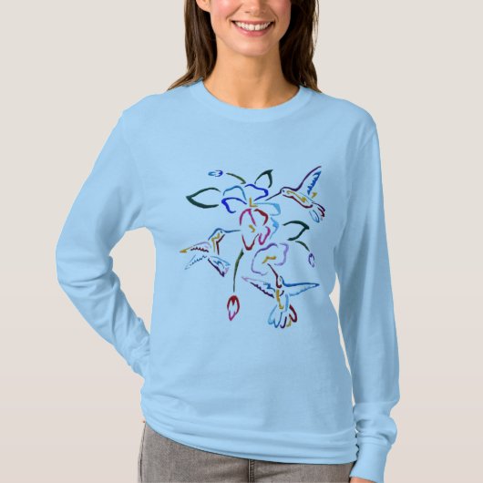HUMMINGBIRDS T-SHIRT (Voorkant)