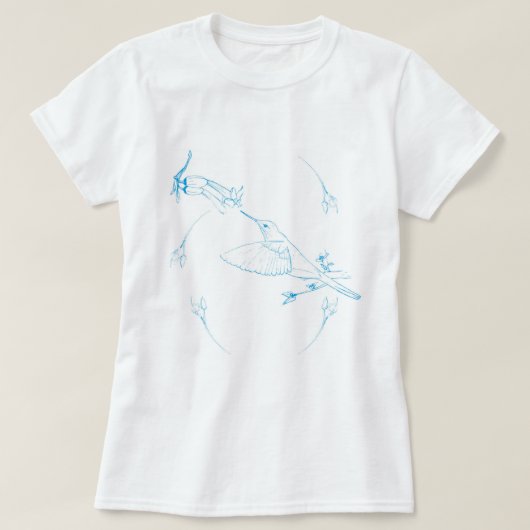 Hummingbirds T-shirt (Design voorkant)