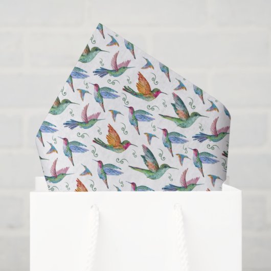 Hummingbirds Tissue Paper Tissuepapier (Cadeauzakje)