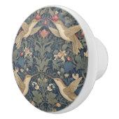 Hummingbirds William Morris stijl Hummingbird Keramische Knop (Rechts)
