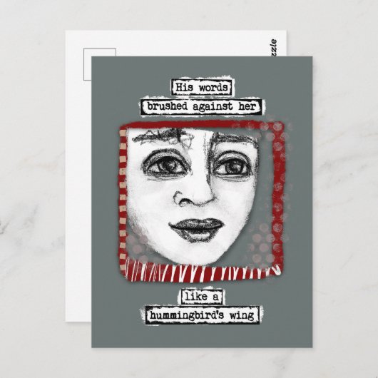 Hummingbird's Wing Briefkaart (Voorkant / Achterkant)