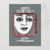 Hummingbird's Wing Briefkaart (Voorkant)