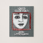 Hummingbird's Wing Jigzaag Puzzle Legpuzzel<br><div class="desc">Zijn woorden drukte tegen haar in als een kolibrievende vleugel." Een gezichtstekening uit mijn gefragmenteerde collectie van Verhalen.</div>