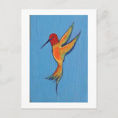 Hummingvogel 2 briefkaart (Voorkant)