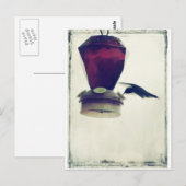Hummingvogel 2 briefkaart (Voorkant / Achterkant)