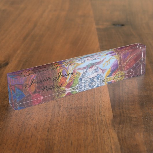 Hummingvogel(2) Naambordje (Zijkant)