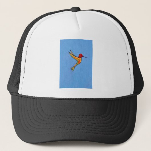 Hummingvogel 3 trucker pet (Voorkant)