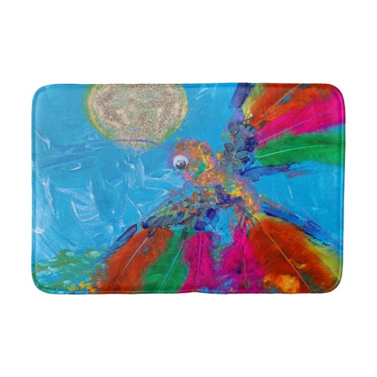 Hummingvogel Badmat (Voorkant)