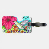 Hummingvogel Bagagelabel (Achterkant horizontaal)