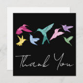 Hummingvogel Bedankkaart (Voorkant / Achterkant)