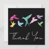 Hummingvogel Bedankkaart (Voorkant)