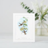 Hummingvogel Briefkaart (Staand voorkant)