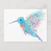 Hummingvogel Briefkaart (Voorkant)
