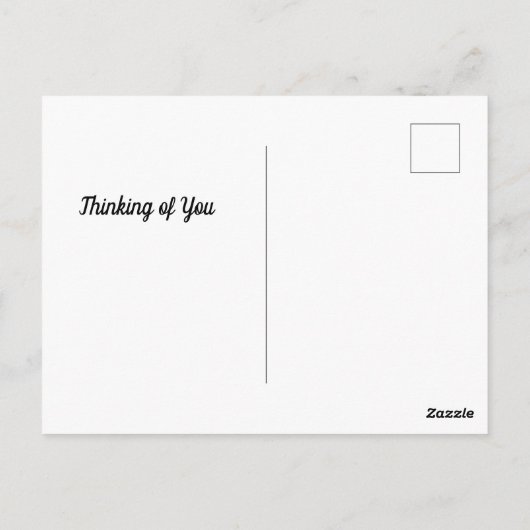 Hummingvogel Briefkaart (Achterkant)