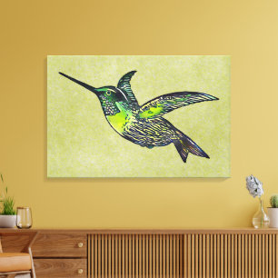 Hummingvogel Canvas Afdruk