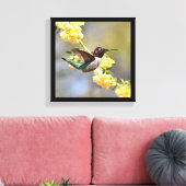 Hummingvogel Canvas Afdruk (Insitu (Woonkamer))