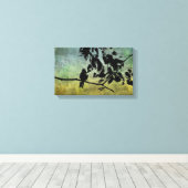 Hummingvogel Canvas Afdruk (Insitu (Houten vloer))