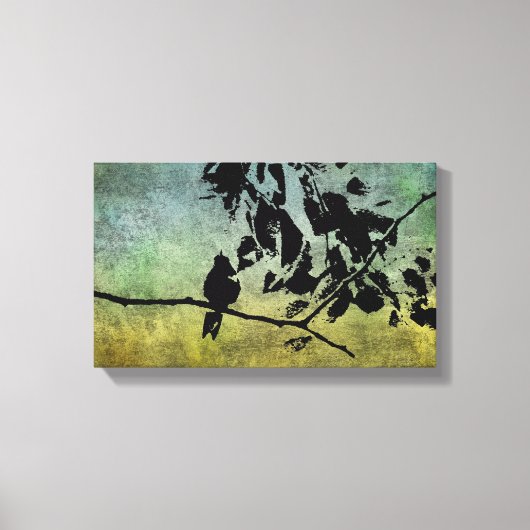 Hummingvogel Canvas Afdruk (Voorkant)