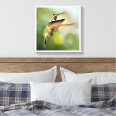 Hummingvogel Canvas Afdruk (Insitu (Slaapkamer))
