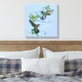 Hummingvogel Canvas Afdruk (Insitu (Slaapkamer))