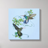 Hummingvogel Canvas Afdruk (Voorkant)
