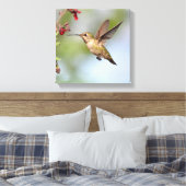 Hummingvogel Canvas Afdruk (Insitu (Slaapkamer))
