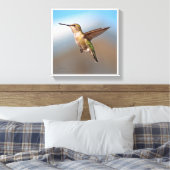Hummingvogel Canvas Afdruk (Insitu (Slaapkamer))