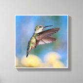 Hummingvogel Canvas Afdruk (Voorkant)