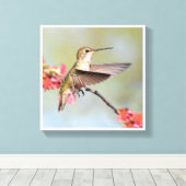 Hummingvogel Canvas Afdruk (Insitu (Houten vloer))