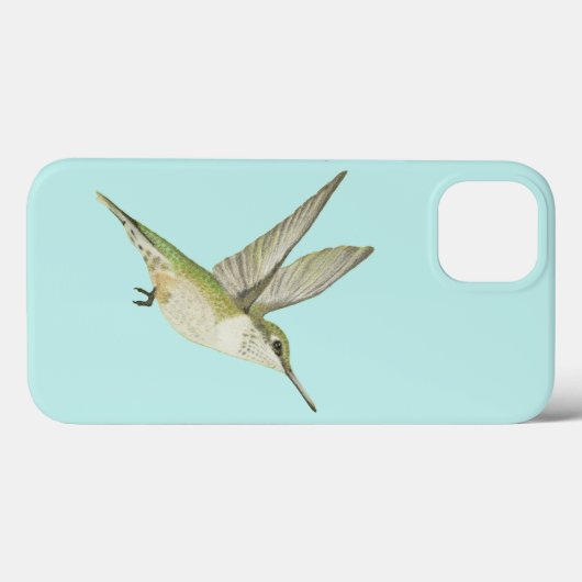 Hummingvogel Case-Mate iPhone Case (Achterkant (horizontaal))