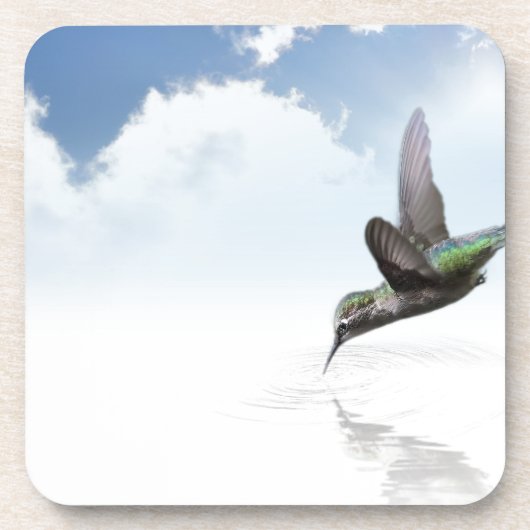 Hummingvogel Drankjes Onderzetter (Voorkant)