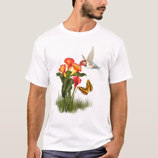 Hummingvogel en leugens t-shirt (Voorkant)
