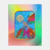 Hummingvogel Fleece Deken (Voorkant)