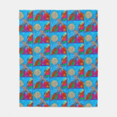 Hummingvogel Fleece Deken (Voorkant)