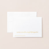 Hummingvogel Folie Kaarten (Met envelop)