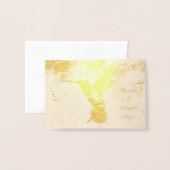 Hummingvogel Folie Kaarten (Voorkant met envelop)