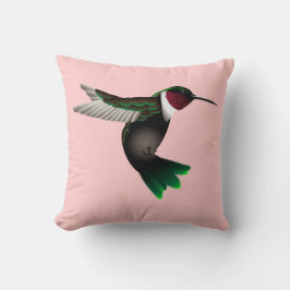 Hummingvogel gooit kussen