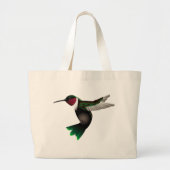 Hummingvogel Grote Tote Bag (Voorkant)