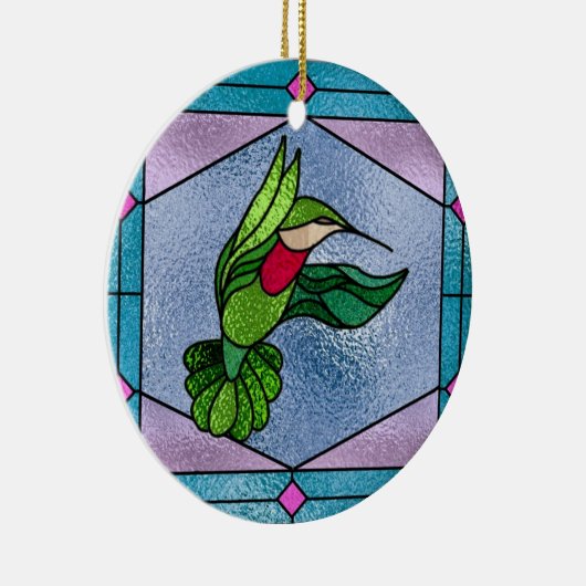 Hummingvogel Keramisch Ornament (Rechts)