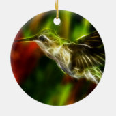 Hummingvogel Keramisch Ornament (Achterkant)