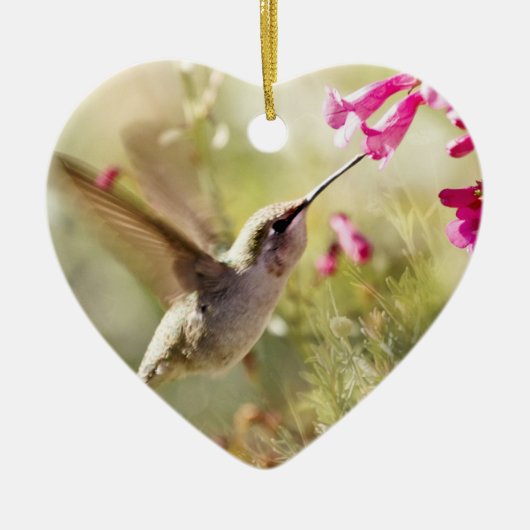 Hummingvogel Keramisch Ornament (Voorkant)