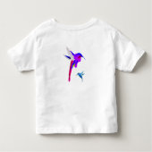 Hummingvogel Kinder Shirts (Achterkant)